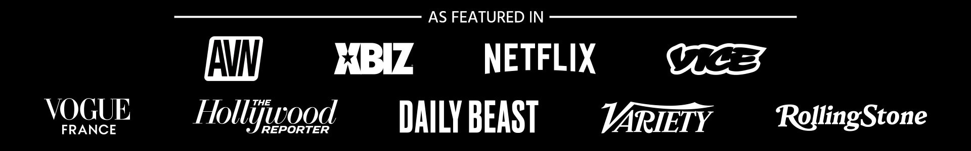 As Featured In